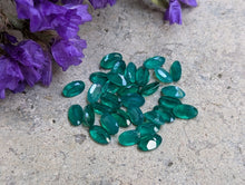 Load image into Gallery viewer, Green Onyx Oval Facets - 3x5mm
