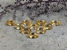 Load image into Gallery viewer, Citrine Marquise Facets - 6x12mm
