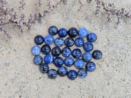 Sodalite Round Cabochons - 8mm