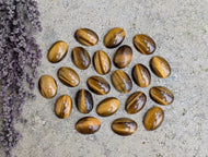 Tiger's Eye Oval Cabochons - 13x18mm