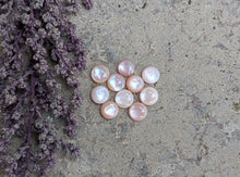 Load image into Gallery viewer, Pink Mother of Pearl Round Cabochons - 6mm
