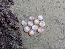 Load image into Gallery viewer, Pink Mother of Pearl Round Cabochons - 6mm
