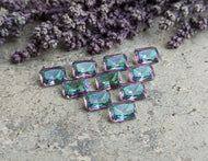 Mystic Quartz Octagon / Rectangle Facets - 5x7mm