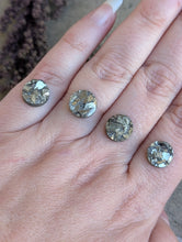 Load image into Gallery viewer, Pyrite Round Cabochons - 10mm
