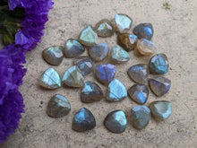 Load image into Gallery viewer, Labradorite Trillion Facets - 8mm
