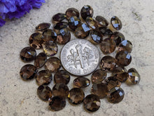 Load image into Gallery viewer, Smoky Quartz Rose Cut Round Facets - 7mm
