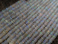 Ethiopian Welo Opal Rondelle Beads
