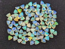 Load image into Gallery viewer, Ethiopian Welo Opal Trillion Facets - 3mm
