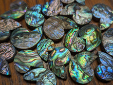 Load image into Gallery viewer, Abalone Shell Shaped Cabochons
