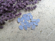 Blue Lace (Chalcedony) Oval Facets - 5x7mm