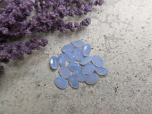 Load image into Gallery viewer, Blue Lace (Chalcedony) Oval Facets - 5x7mm
