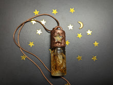 Load image into Gallery viewer, Citrine Star Roller Bottle Pendant - 2oz
