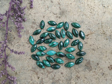 Load image into Gallery viewer, Malachite Marquise Cabochons - 4x8mm
