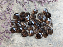 Load image into Gallery viewer, Smoky Quartz Rose Cut Cushion (Square) Facets - 7mm
