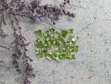 Load image into Gallery viewer, Peridot Square Facets - 5mm
