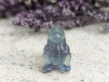 Load image into Gallery viewer, Fluorite Mini Carving - Godzilla
