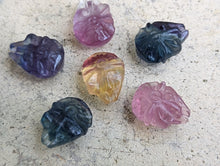 Load image into Gallery viewer, Fluorite Mini Carving - Millennium Falcon
