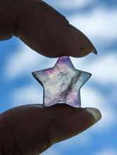 Load image into Gallery viewer, Fluorite Mini Carving - Star
