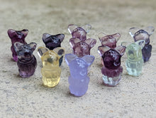 Load image into Gallery viewer, Fluorite Mini Carving - Eevee
