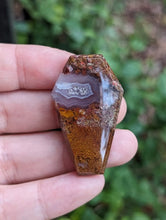 Load image into Gallery viewer, Scenic Red Moss Agate Coffin Cabochons
