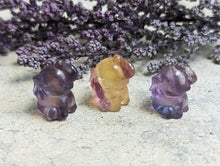 Load image into Gallery viewer, Fluorite Mini Carving - Baby Elephant
