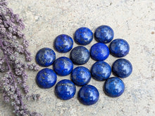 Load image into Gallery viewer, Lapis Lazuli Round Cabochons - 12mm
