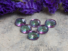 Load image into Gallery viewer, Mystic Quartz Oval Facets - 8x10mm
