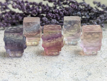 Load image into Gallery viewer, Fluorite Mini Carving - SpongeBob SquarePants
