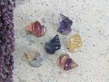 Load image into Gallery viewer, Fluorite Mini Carving - Conch Shell
