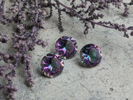 Mystic Quartz Round Facets - 10mm