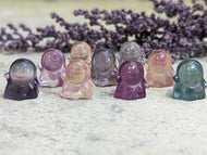 Fluorite Mini Carving - No Face (Spirited Away)