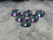 Load image into Gallery viewer, Mystic Quartz Oval Facets - 8x10mm
