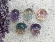 Load image into Gallery viewer, Fluorite Mini Carving - Spider
