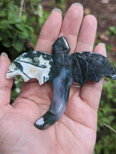 Load image into Gallery viewer, Moss Agate Dragon / Wyvern
