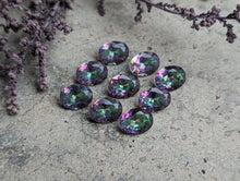 Load image into Gallery viewer, Mystic Quartz Oval Facets - 6x8mm
