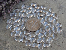 Load image into Gallery viewer, Clear Quartz Teardrop Cabochons - 5x8mm
