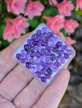 Load image into Gallery viewer, Amethyst Teardrop Cabochons - 4x6mm
