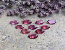 Load image into Gallery viewer, Rhodolite Garnet Marquise Facets - 3x6mm
