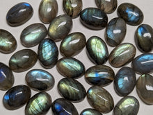 Load image into Gallery viewer, Labradorite Oval Cabochons - 10x14mm
