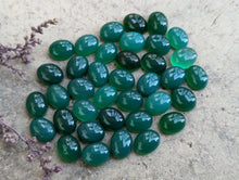 Load image into Gallery viewer, Green Onyx Oval Cabochons - 8x10mm
