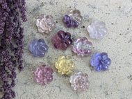 Fluorite Mini Carving - Flower