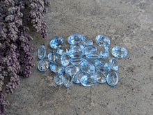 Load image into Gallery viewer, Sky Blue Topaz Oval Facets - 5x7mm
