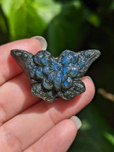 Load image into Gallery viewer, Labradorite Butterfly Carvings
