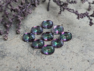 Mystic Quartz Oval Facets - 6x8mm