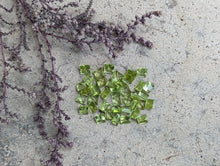 Load image into Gallery viewer, Peridot Square Facets - 5mm
