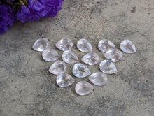 Load image into Gallery viewer, Rose Quartz Teardrop Facets - 5x7mm
