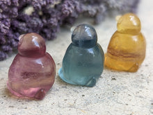 Load image into Gallery viewer, Fluorite Mini Carving - Penguin
