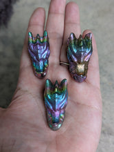 Load image into Gallery viewer, Bismuth Dragon Skulls

