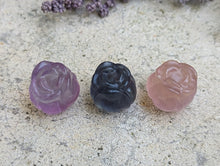 Load image into Gallery viewer, Fluorite Mini Carving - Roses
