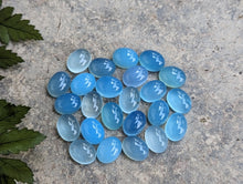 Load image into Gallery viewer, Blue Chalcedony Oval Cabochons - 6x8mm
